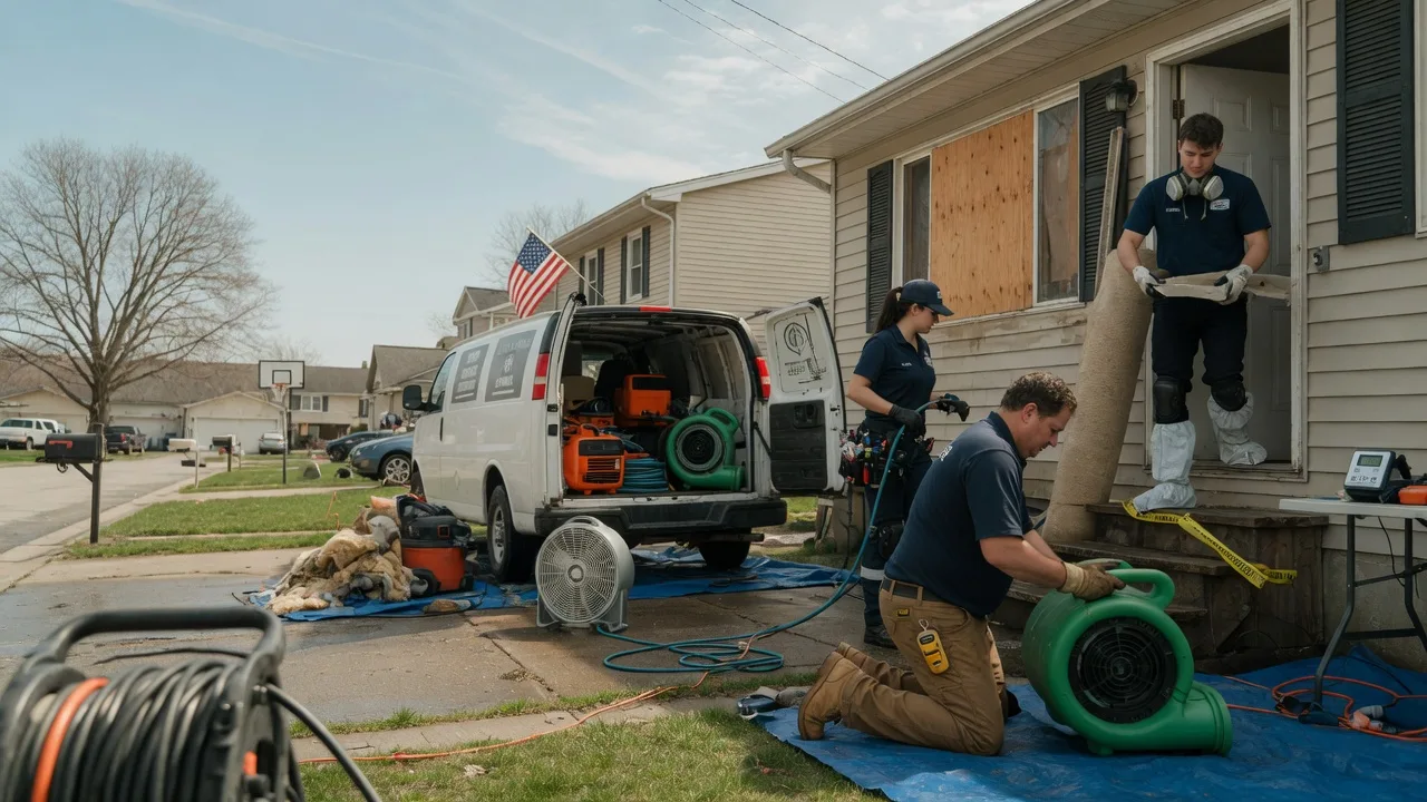 Water Damage Restoration in Bush, LA near me